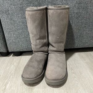 Tall Grey UGG Boots
